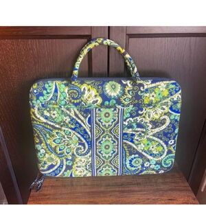 Vera Bradley Retired Rhythm & Blues Hard Shell Laptop Bag